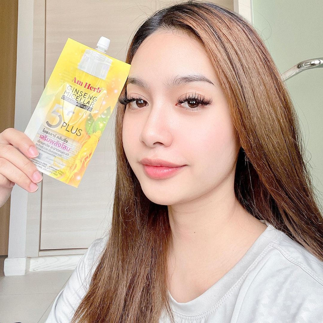 Am Herb Ginseng Micellar Cleansing Water(อัม เฮิร์บ จินเส็ง ไมเซลลาร์ คลีนซิ่ง วอเตอร์)