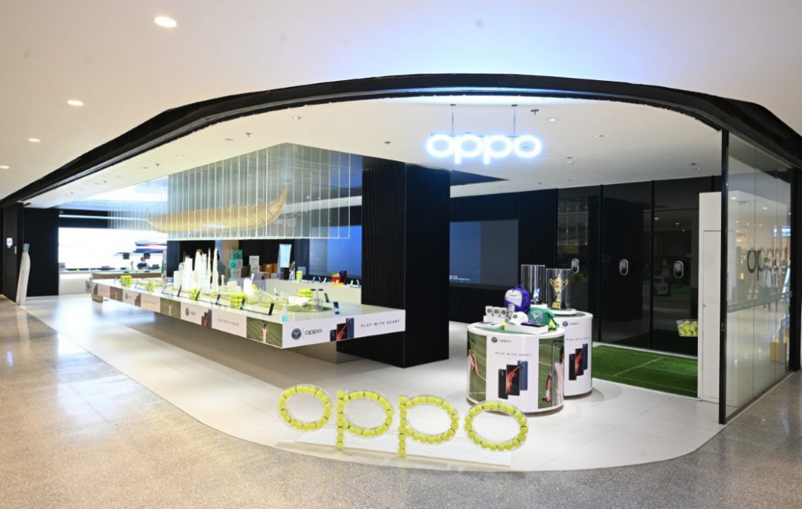 OPPO x Tennis 2021 PLAY WITH HEART จัดกิจกรรมชวนเหล่าผู้ชื่นชอบเทนนิสมาร่วมโชว์ฝีมือที่ OPPO Biggest Flagship Store ณ CentralwOrld