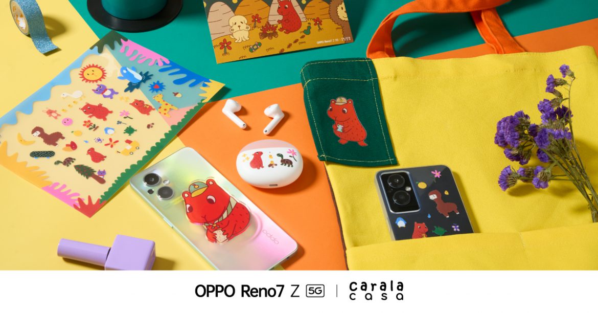 OPPO จับมือ Carala Casa ปล่อยคอลเลกชั่นพิเศษ   OPPO Reno7 Z 5G X Carala Casa The Cutest Box เติมความน่ารัก  ให้สมาร์ตโฟนถ่ายพอร์ตเทรตสวย 