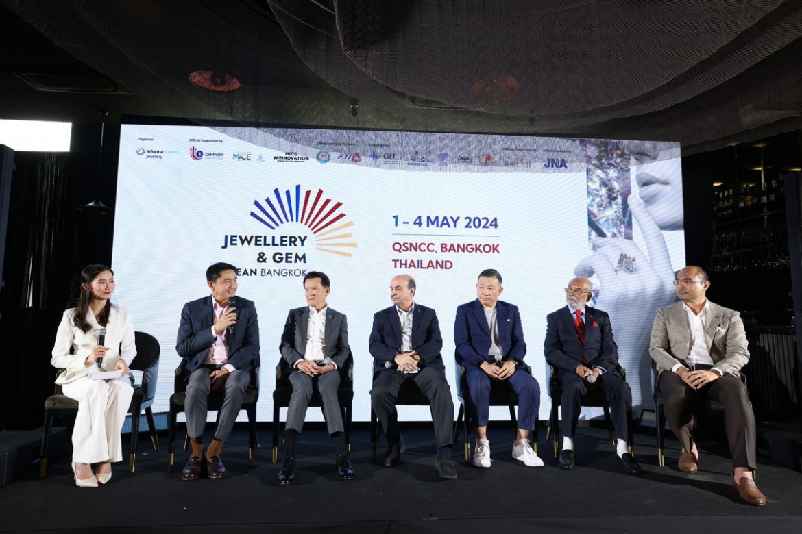 “อินฟอร์มา มาร์เก็ตส์” ผนึกพันธมิตร จัดงาน Jewellery & Gem ASEAN Bangkok 2024 ผลักดันผู้ประกอบการอัญมณี และเครื่องประดับไทยสู่เวทีโลก