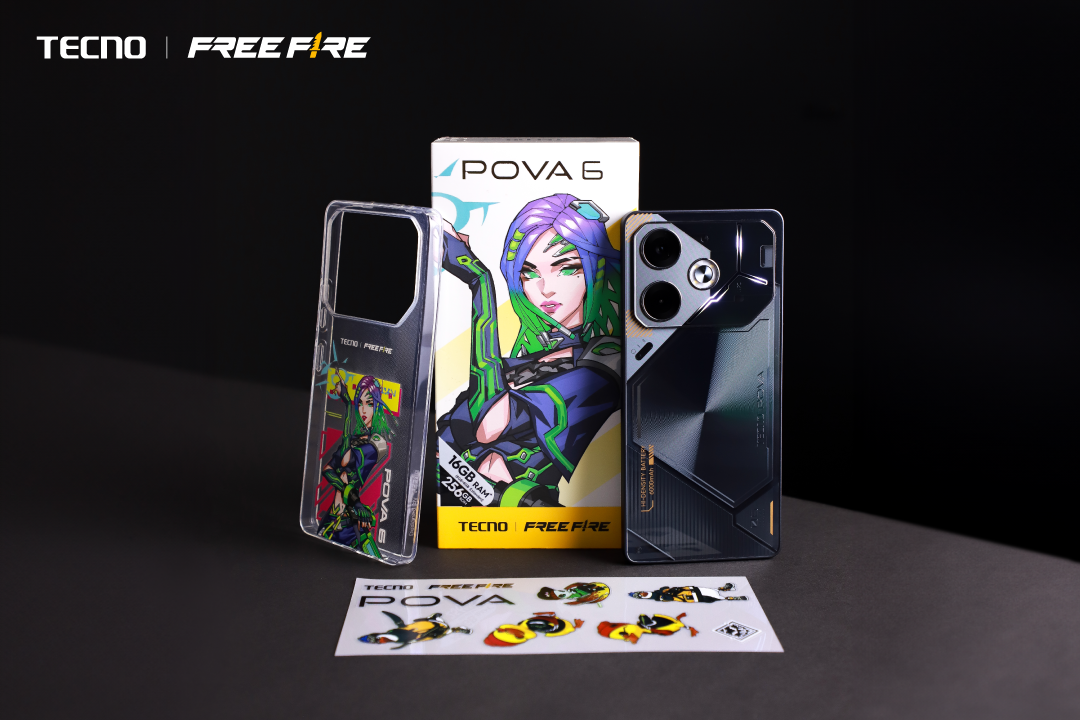 TECNO เปิดตัว POVA 6 สมาร์ตโฟนเกมมิ่งสเปกแรง ราคาไม่เกิน 8,000 บาท ในประเทศไทย พร้อมจับมือ Free Fire ลุยจัดทัวร์นาเมนต์ชิงชัย Thailand Champions Cup