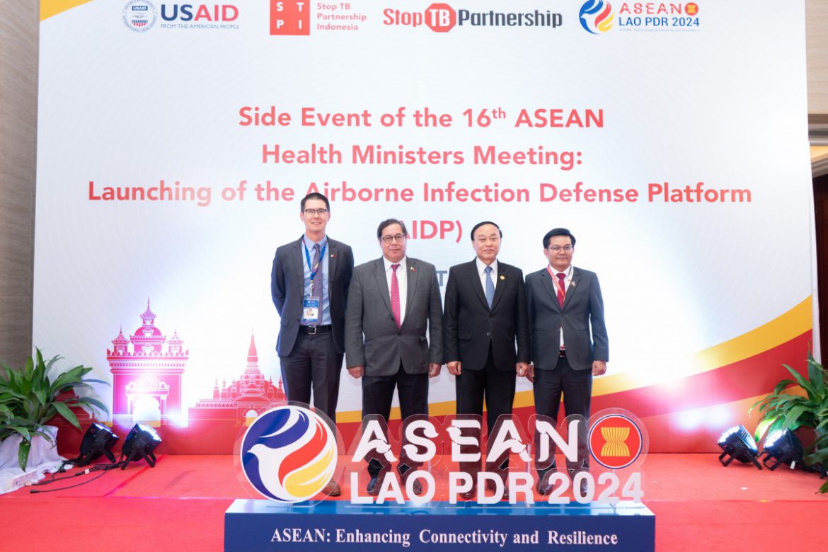 เปิดตัว “Airborne Infection Defense Platform (AIDP)” อย่างเป็นทางการ ในการประชุมรมว.สาธารณสุขอาเซียน เสริมแกร่งชาติอาเซียนรับมือโรคระบาดใหญ่และป้องกันโรคติดเชื้อแบบแพร่กระจายทางอากาศ