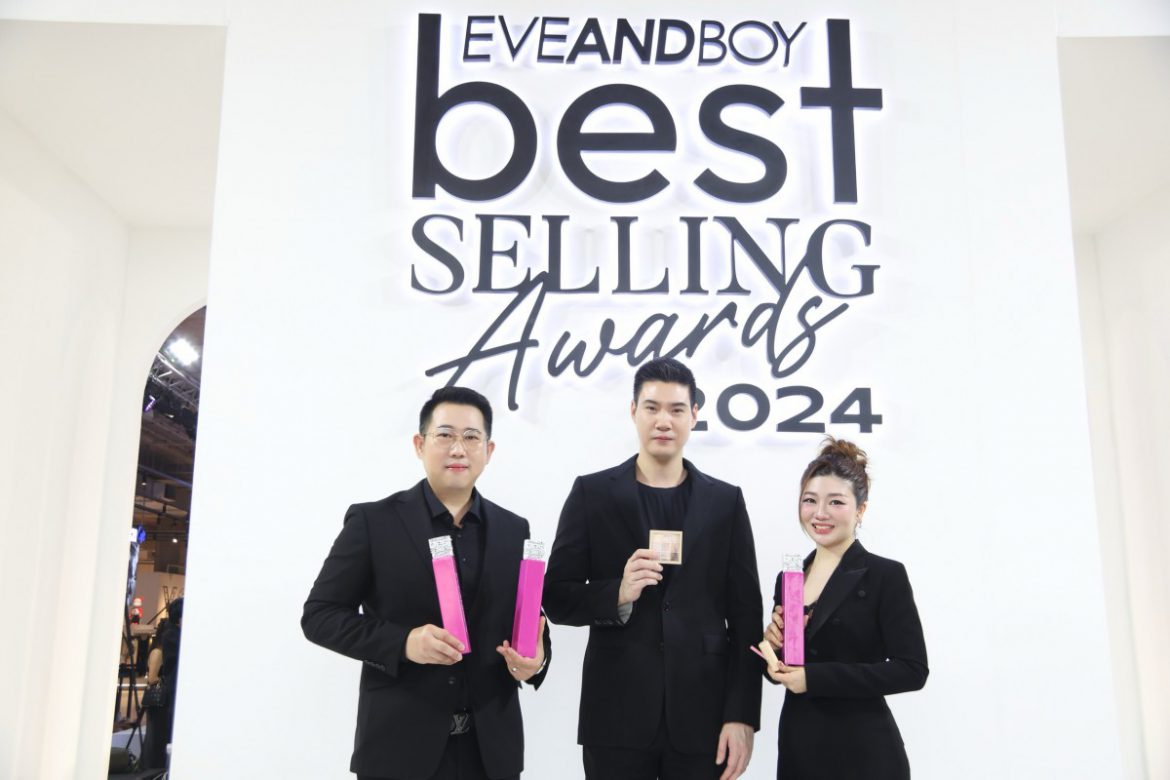 “เมลินดา” บิวตี้แบรนด์สัญชาติไทย สุดเจ๋ง! คว้า 3 รางวัลยอดขายสูงสุด ต่อเนื่อง 2 ปีซ้อน ในงาน EVEANDBOY BEST SELLING AWARDS 2024