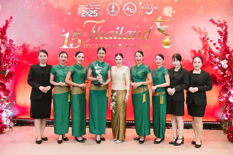 โอเอซิส สปา คว้ารางวัลดีเด่น Thailand Tourism Awards 2025
