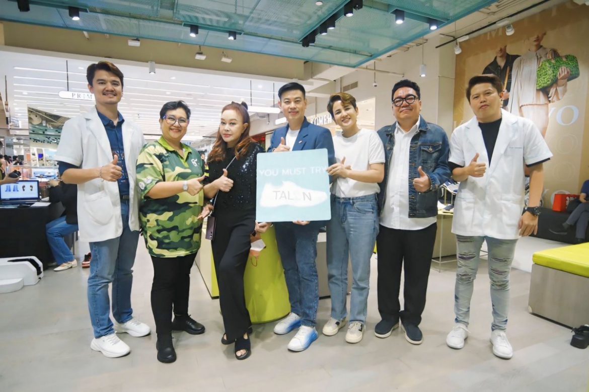 จิ๊ก-เนาวรัตน์ พร้อมเหล่าคนดัง “ฟอร์ด-ต้าร์-ต้นขิง-ไก่” อัปเดตเทรนด์สุขภาพเท้า TALON @เซ็นทรัลเวิลด์