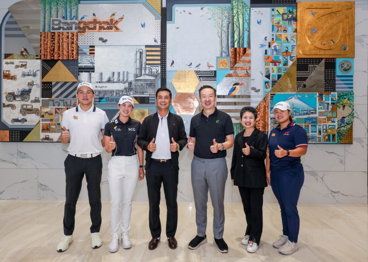 ผู้บริหาร “เดอะ เจ๊นซ์” นำทัพโปรตีกอล์ฟ เข้าพบผู้บริหาร “บางจากฯ” สวัสดีปีใหม่ พร้อมขอบคุณที่ให้การสนับสนุน