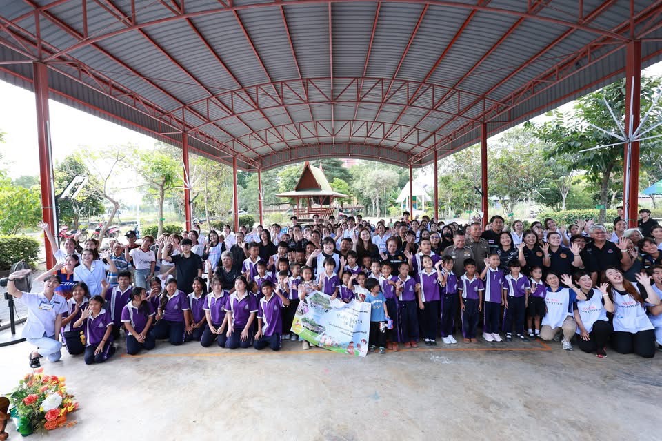 สโมสรนักศึกษาคณะพยาบาลศาสตร์อัครราชกุมารี ราชวิทยาลัยจุฬาภรณ์ จัดโครงการสืบสานพระปณิธาน “พยาบาลศาสตร์จิตอาสาเจ้าฟ้าจุฬาภรณ์ : ปันรัก ปันน้ำใจให้น้อง ครั้งที่ 5”  ประจำปีการศึกษา 2568 ณ โรงเรียนวัดพรานนก ตำบลโพสาวหาญ อำเภออุทัย จังหวัดพระนครศรีอยุธยา