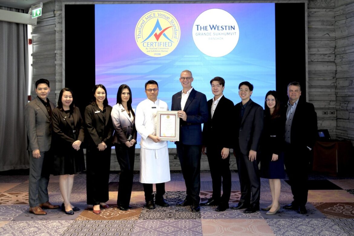 The Westin Grande Sukhumvit, Bangkok Receives TMVS Certification, Reinforcing International Meeting Venue Standards