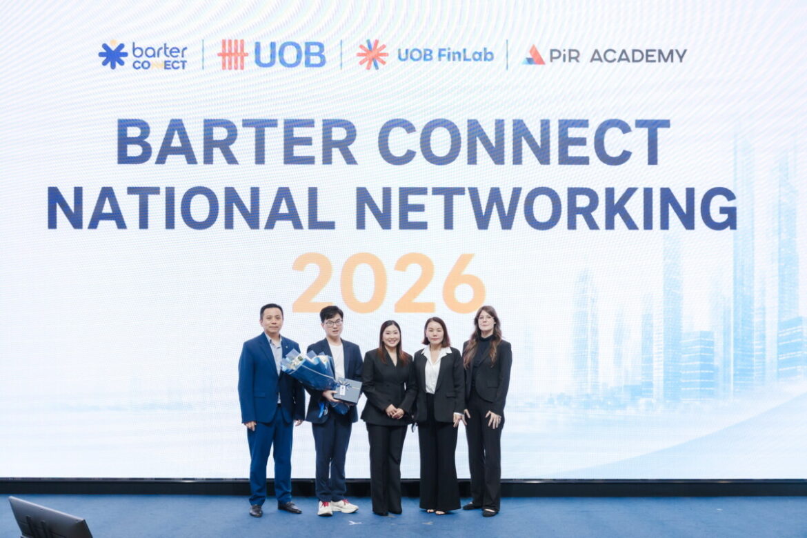 Barter Connect ผนึก UOB, UOB FinLab และ PiR Academy จัดงาน “Barter Connect National Networking 2026” มอบสิทธิพิเศษเฉพาะสมาชิก อัปเดต 4 มุมมองธุรกิจ สู่โอกาสเติบโตที่จับต้องได้
